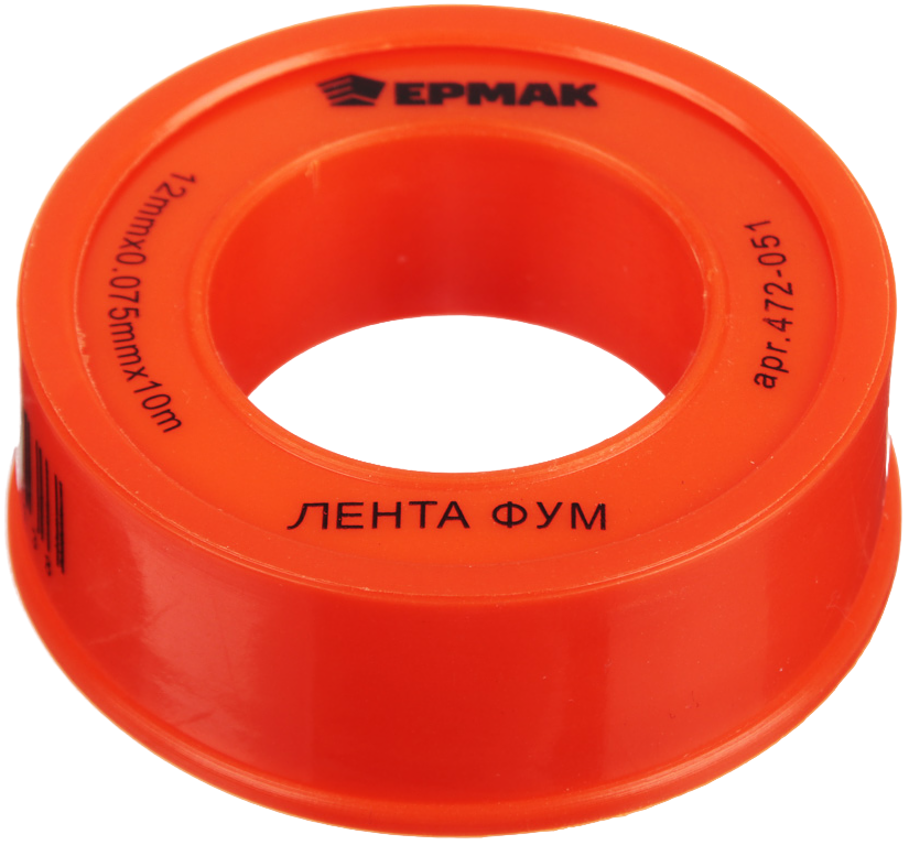 ЕРМАК Лента ФУМ 1/2"(12мм)х0,075ммх10м