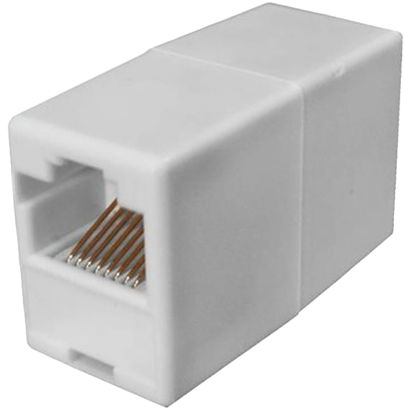 Кoмпьютерный проходник RJ-45(8P-8C) cat 5e, (гнездо-гнездо)  PROconnect 03-0101-4, 709285