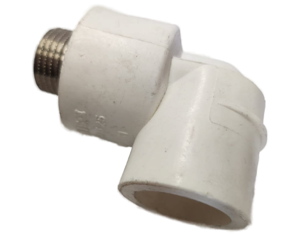 КОЛЕНО PILSA PPR 25х1/2" НР БЕЛОЕ(160)