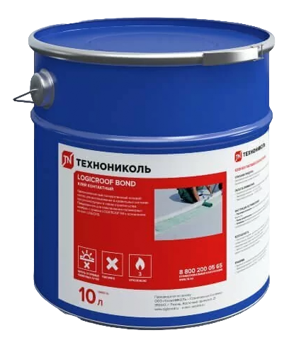 Клей контактный "LOGICROOF BOND", 10 л.