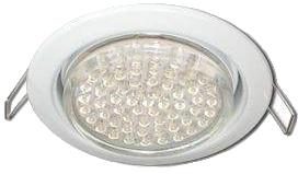 Ecola GX53 H4 св-к  Белый (кратно 10!) 38x106 FW5310ECB
