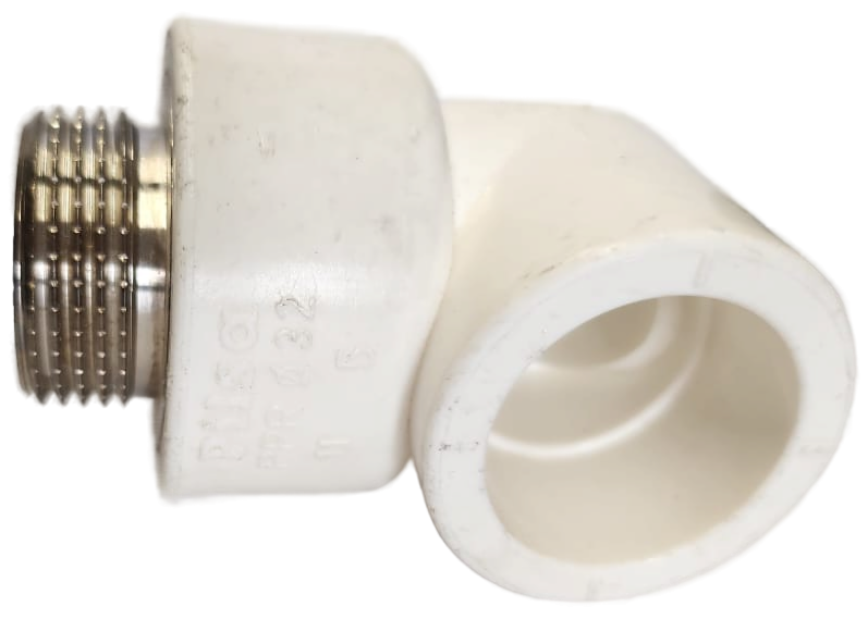 КОЛЕНО НАСТЕННОЕ VALFEX PPR НР 20х1/2" БЕЛОЕ (80/20)