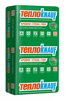 Теплоизоляция ТЕПЛОKNAUF Krovlya / Stena TK S36MR 1230 мм. х 610 мм. х 50 мм. - 16 плит в упако